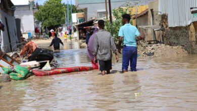 مياه الأمطار تغرق منازل في مقديشو وتجرف الشوارع